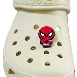 Croc Jibbitz | Spider-Man Marvel Avengers Croc Charm | Cute Chibi Comics Style